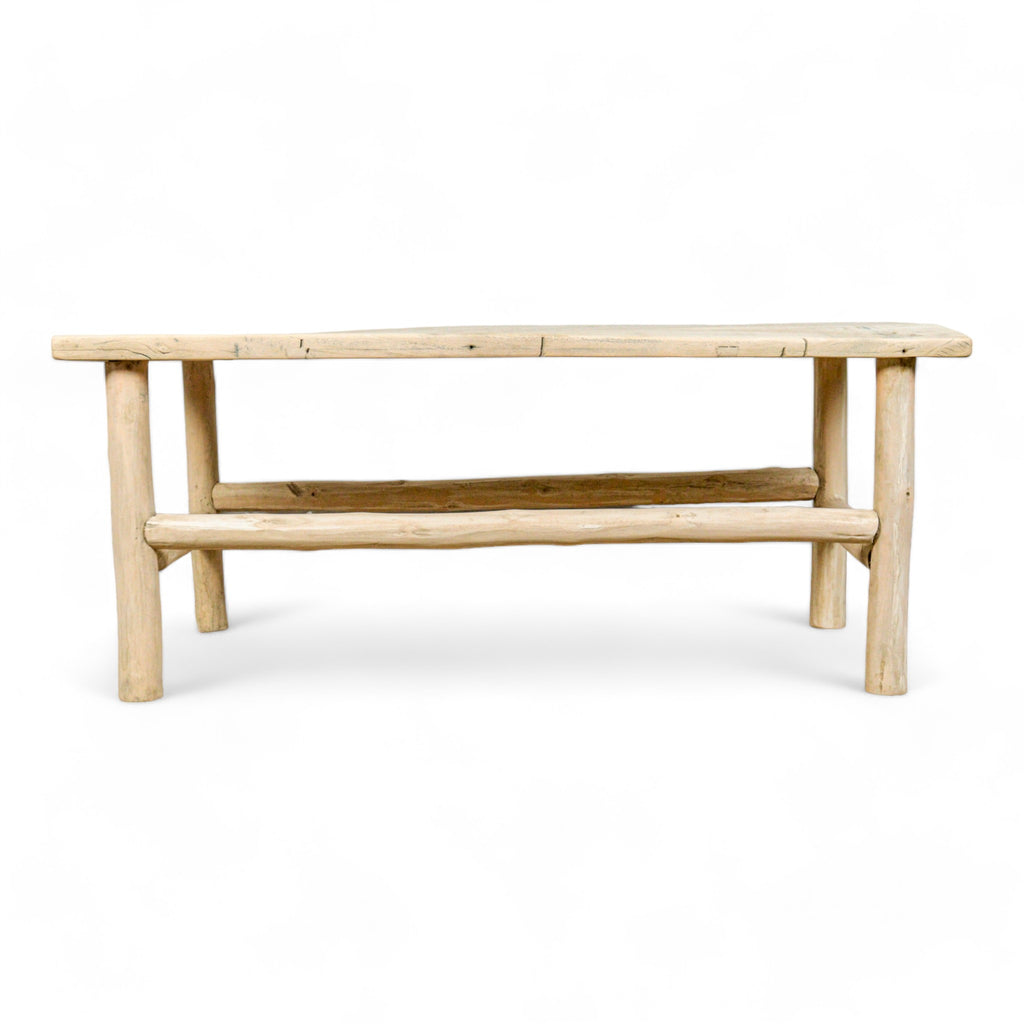 MILL-1833 Wooden Bleached Coffee Table C48 – MILLWARDS B2B